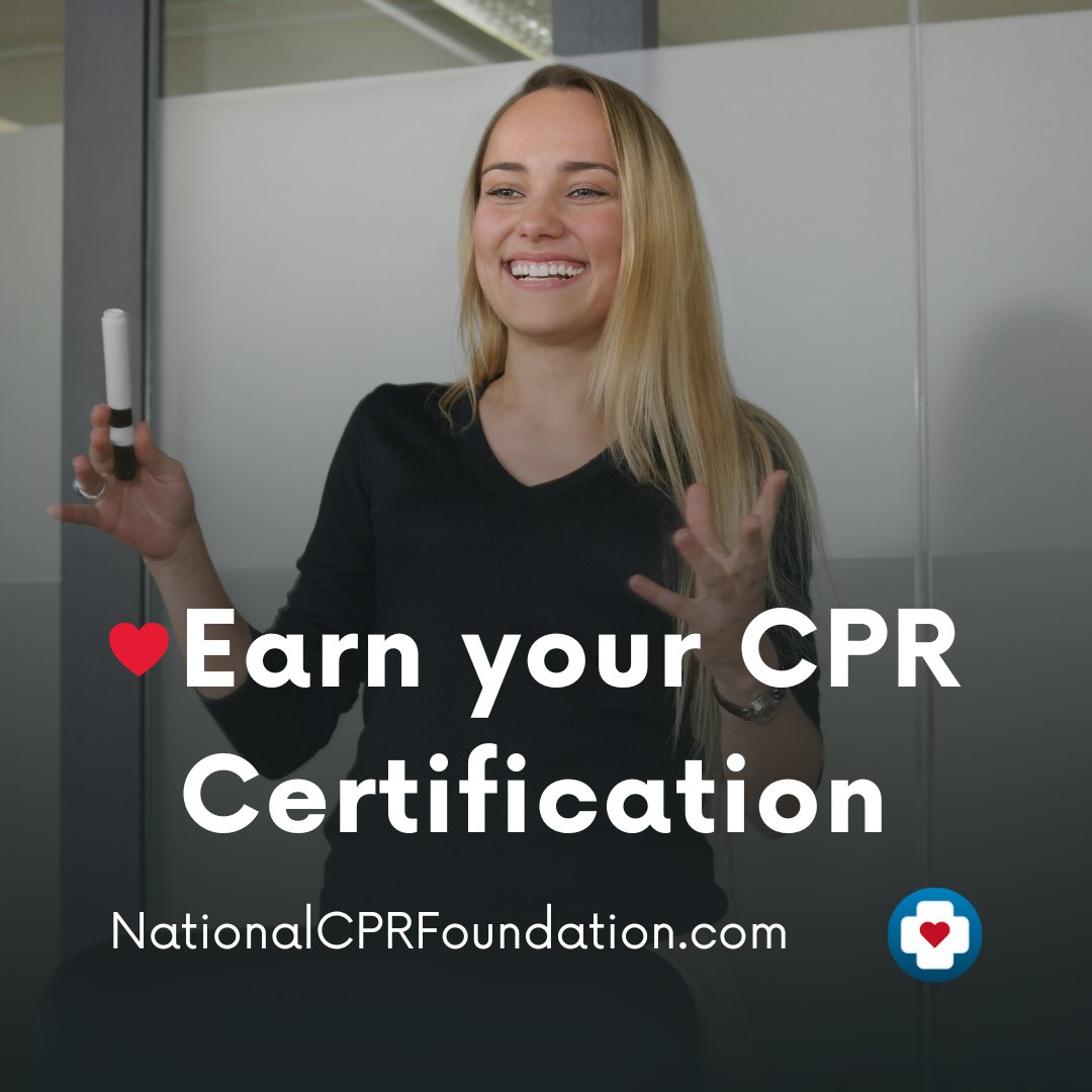 Train online, get certified, and be prepared for the unexpected!
nationalcprfoundation.com

#CPRTraining #FirstAidCertification #BePrepared #CPRLifeSaver #SafetyMatters #LearnCPR #EmergencyResponse #NationalCPRFoundation #CPRReady #SaveLives