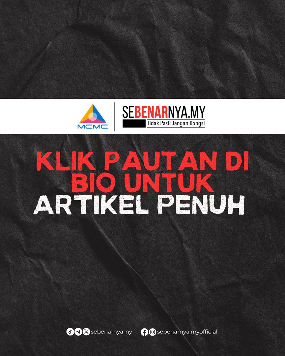 sebenarnyaMY's tweet photo. Ribut Tropika Kalmaegi sedang aktif di Lautan Pasifik Barat dan dijangka bergerak ke arah barat merentasi Filipina menuju ke Laut China Selatan.
Artikel penuh: https://t.co/Gf8eOwtAEA
#sebenarnyamy #tidakpastijangankongsi #aifachatbot https://t.co/Pwkba6XIcR