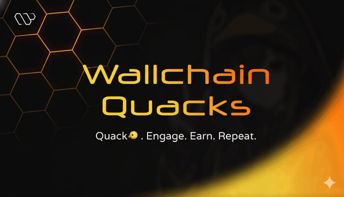 hrm99999's tweet photo. What is Wallchain?
@wallchain isn’t just another Web3 project. It’s trying to fix something that is been broken for a long time.

How they measure influence online?
Right now being influential often means having big numbers follower, like and retweet.
But Wallchain believes real influence comes from trust, consistency, and genuine engagement, both on social media and onchain.

So they are building something called AttentionFi a system where your real contribution and interaction are actually recognized and rewarded.

gQuack to all Quackers!