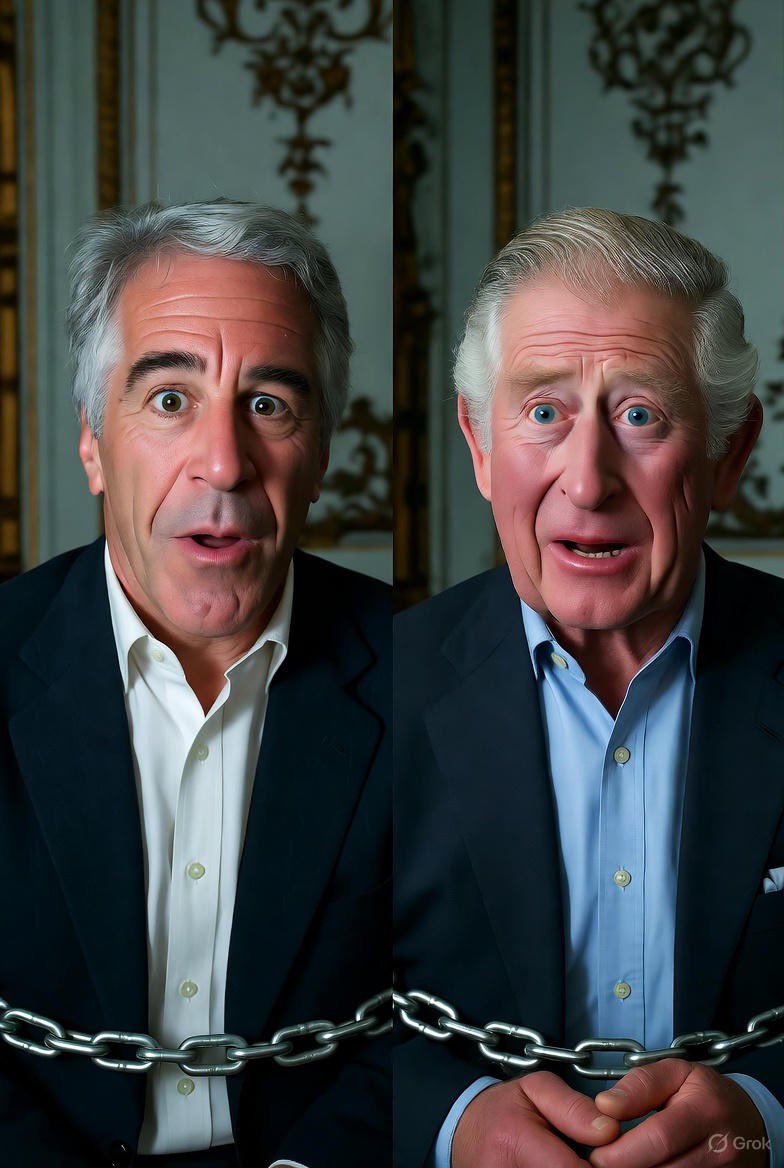 EppyCoin's tweet photo. Look at you… now look at us… all my friends look rich AFffffffff
🚨 EXCLUSIVE: King Charles’s wild attempt to ‘hide’ Epstein in the shadows of Buckingham Palace backfires! Chains, secrets, and a drop that’s about to shatter the throne. Who’s really pulling the strings? The blockchain doesn’t lie so let’s find out. EpsteinCoverUp #RoyalScandal #EpsteinClientList #AbolishTheMonarchy #EpsteinIsland