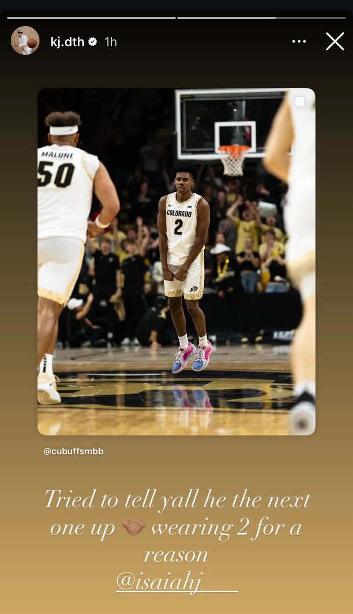 Colorado Men's Basketball tweet media