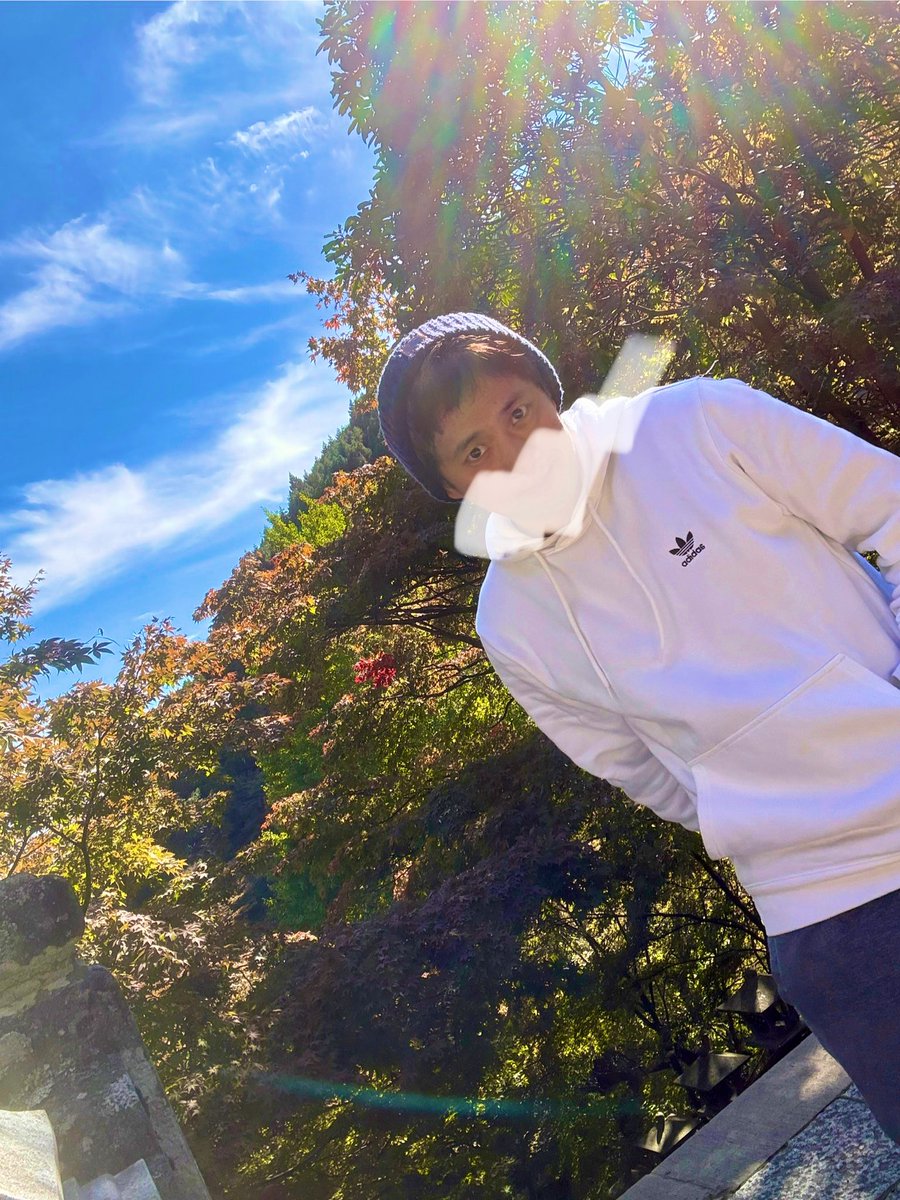 たまにはこんな風景画を🍁
画像でみた通り、登山して来た。
もう紅葉の季節だね。
ちなみにケーブルカー高いから片道1時間かけて登った。だから良い運動になった苦笑
登山中ってすれ違った人にこんにちはって声かけるのマナーなのかな。言われて返事するけど。