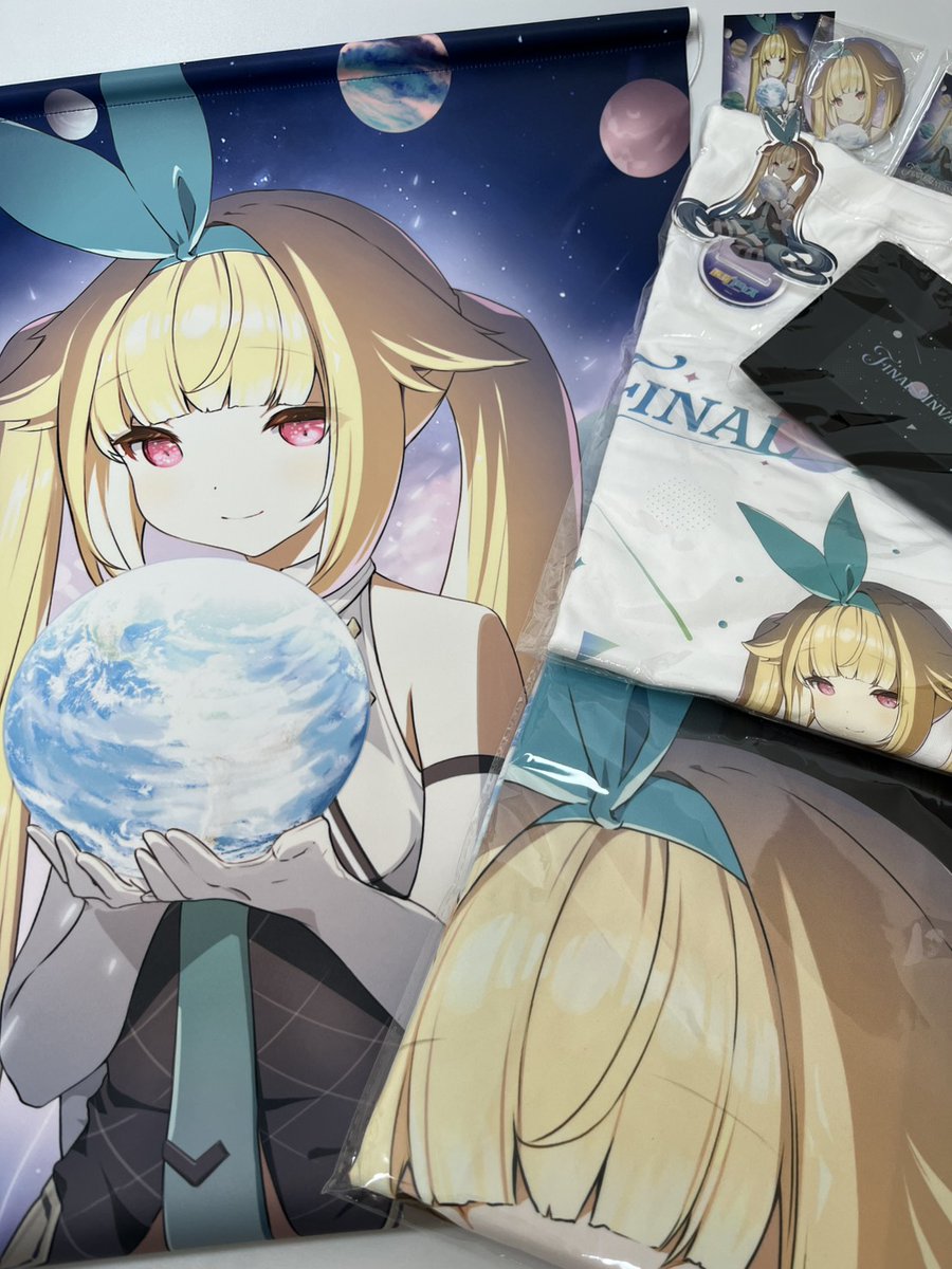 アリスちゃんグッズ沢山届きました😳
アリスちゃん、ありがとー！！☺️✨🌏✨
#銀河アリス