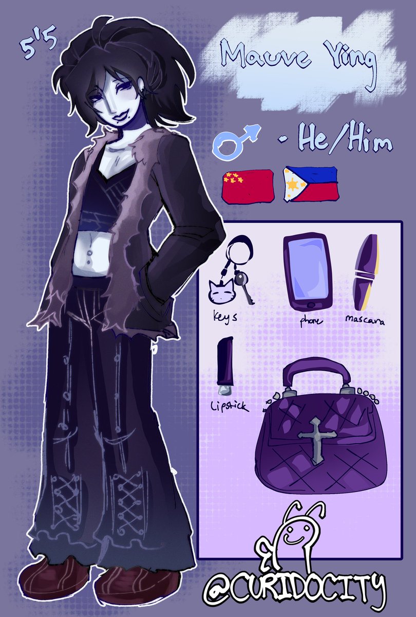 1/2 reference sheets done.. holy aura 🥹