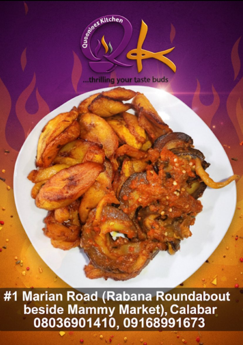 queeniebassey's tweet image. Stop suffering from menu anxiety. We&apos;ve solved your lunch/dinner crisis. See you soon!
📍 #1 Marian Road (Rabana Roundabout beside Mammy Market), Calabar
📞 Call/WhatsApp: 08036901410, 09168991673
#QueeniezKitchen #CalabarEats #TodaysMenu #NigerianFood #Foodie