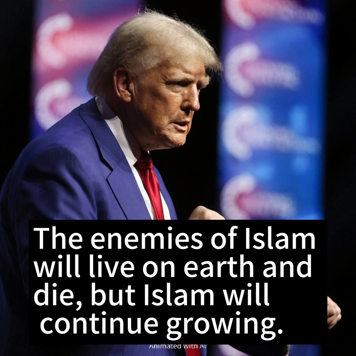auwl_justice's tweet photo. You will not die until in you reach Islam is keep growing @realDonaldTrump Then your heart will beat, because of sadness and you might die, you bastard. Up Nigeria🙏💪 https://t.co/DczHhqT9A0