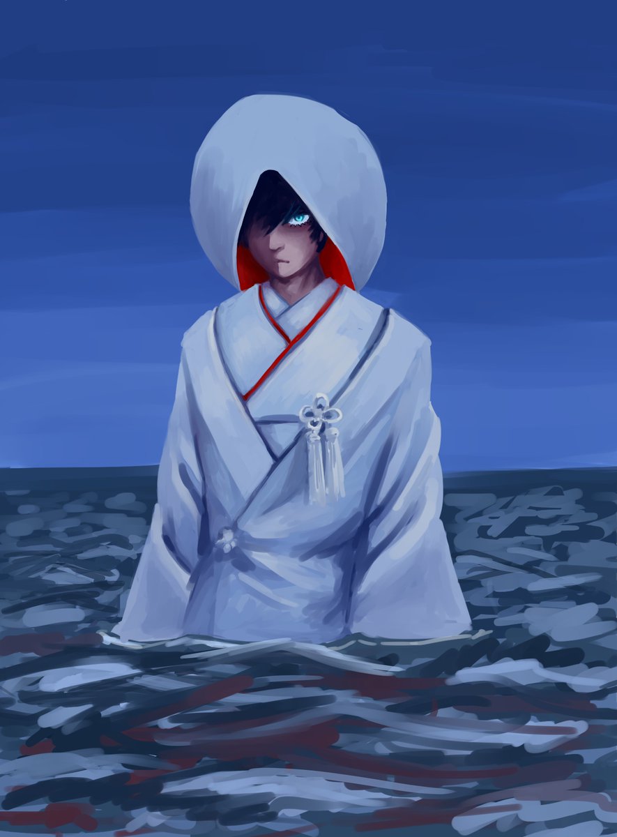 wait speaking of art i did draw this banger lately. first time drawing in painterly style since high school. still got it