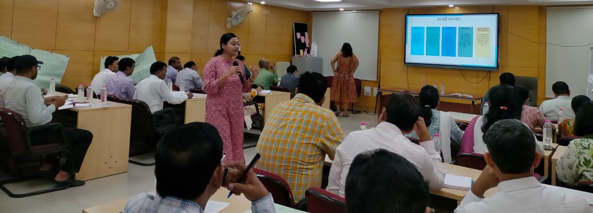 sihfwup's tweet photo. Highlights frm day 03.
Sessions on Coordination &amp; convergence on Nutrition Services, Importance of Data in ICDS Program, Nutrition Data Coverage, Quality &amp; Decision Making, Maximizing The Reach of THR - Practical Solutions For Improved Uptake
By Madhusree, Ankita, Abhisek, Gaurav https://t.co/lhKv2vgZNi