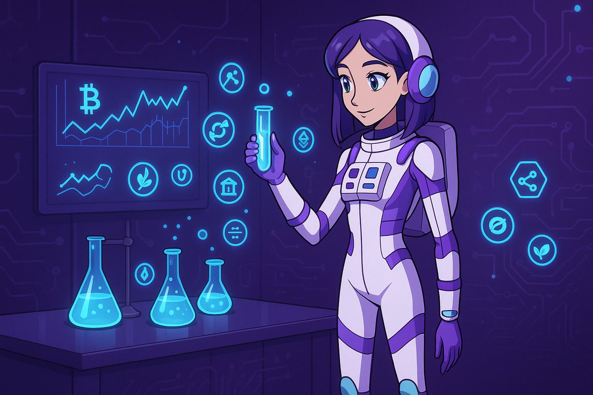 coveai_io's tweet image. Our agents are working nonstop on the right formula 🔬, mixing realtime data, sentiment, fundamentals, and technicals to help the community make smarter token moves @coveai_io