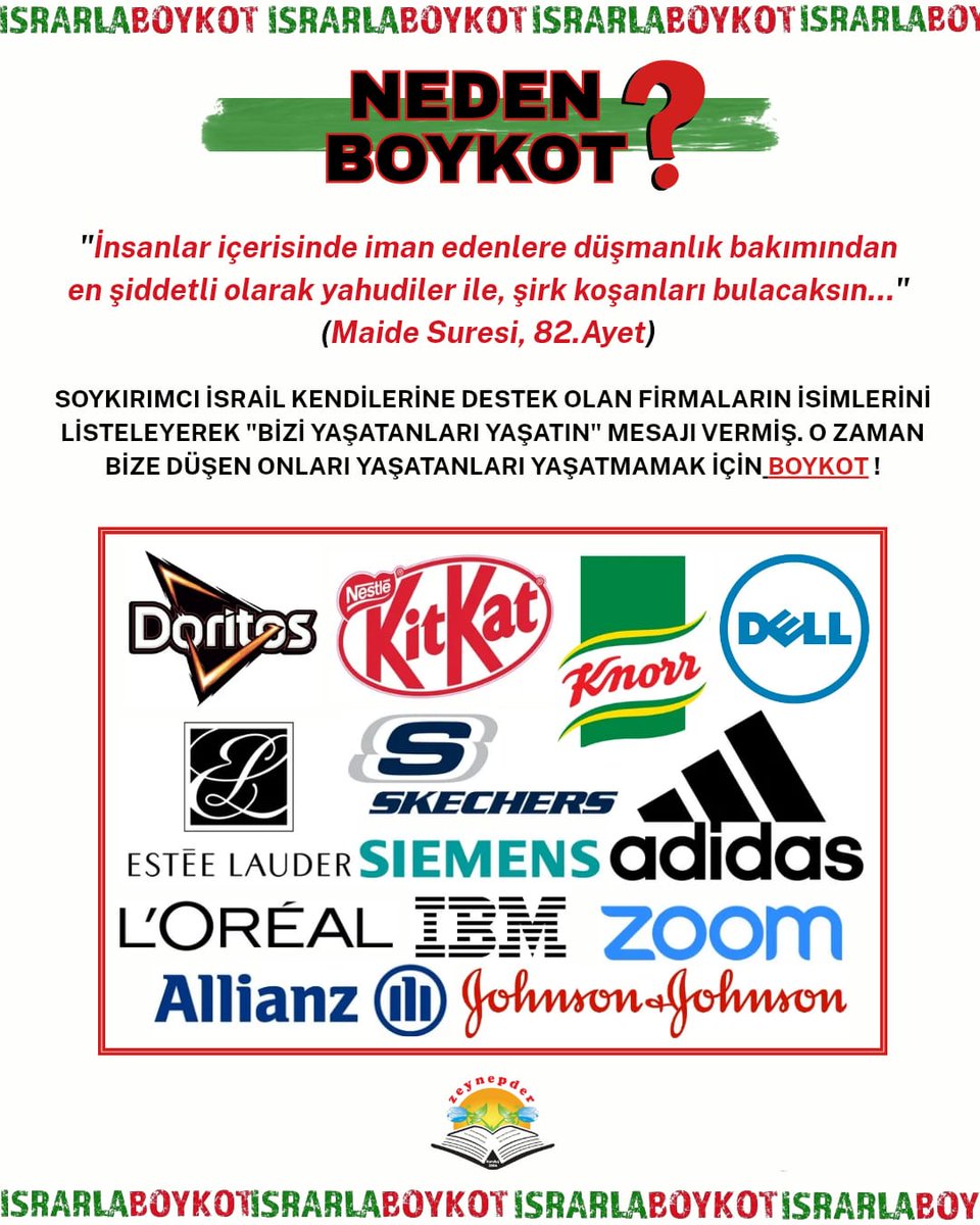 zeynepder_'s tweet image. Neden boykot??
@SabihaatesAlpat 
#Gaza 
#IsraelIsATerroristState