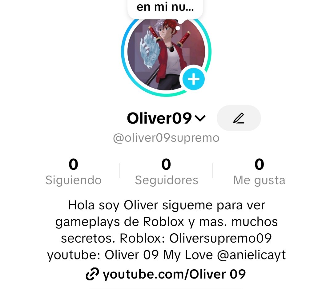 Siganme en mi nueva cuenta de tik Tok no tengo nada todavía pero ya pronto se viene el nuevo contenido...