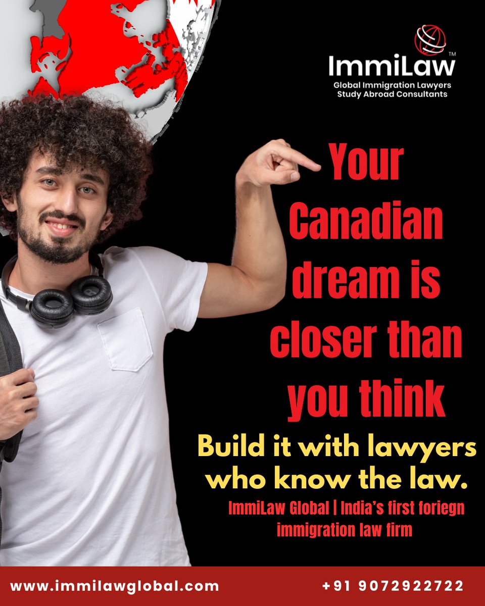 immilawglobal's tweet image. Skilled talent wanted in Canada! 🇨🇦
21K+ PR invites in Oct 2025 — more coming.
Express Entry, PNPs, Study-to-PR: we guide you with lawyer-led expertise.
🌐 immilawglobal.com
📞 +91 9072 922 722
#CanadaPR #ExpressEntry #StudyToPR #  #MoveToCanada #ImmigrationLawyer