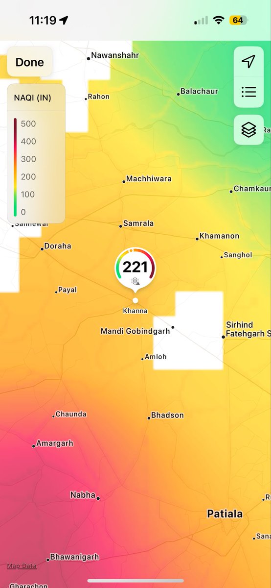 parvinderjit2's tweet photo. Breathing kills. There should be warning like as on cigarette package.@AAPPunjab we all should do something on this, why it is increasing we all should take some steps before its too late like delhi. If it’s bcz of stubble or vehicle or factory please support you citizen https://t.co/QrjhamOCeW