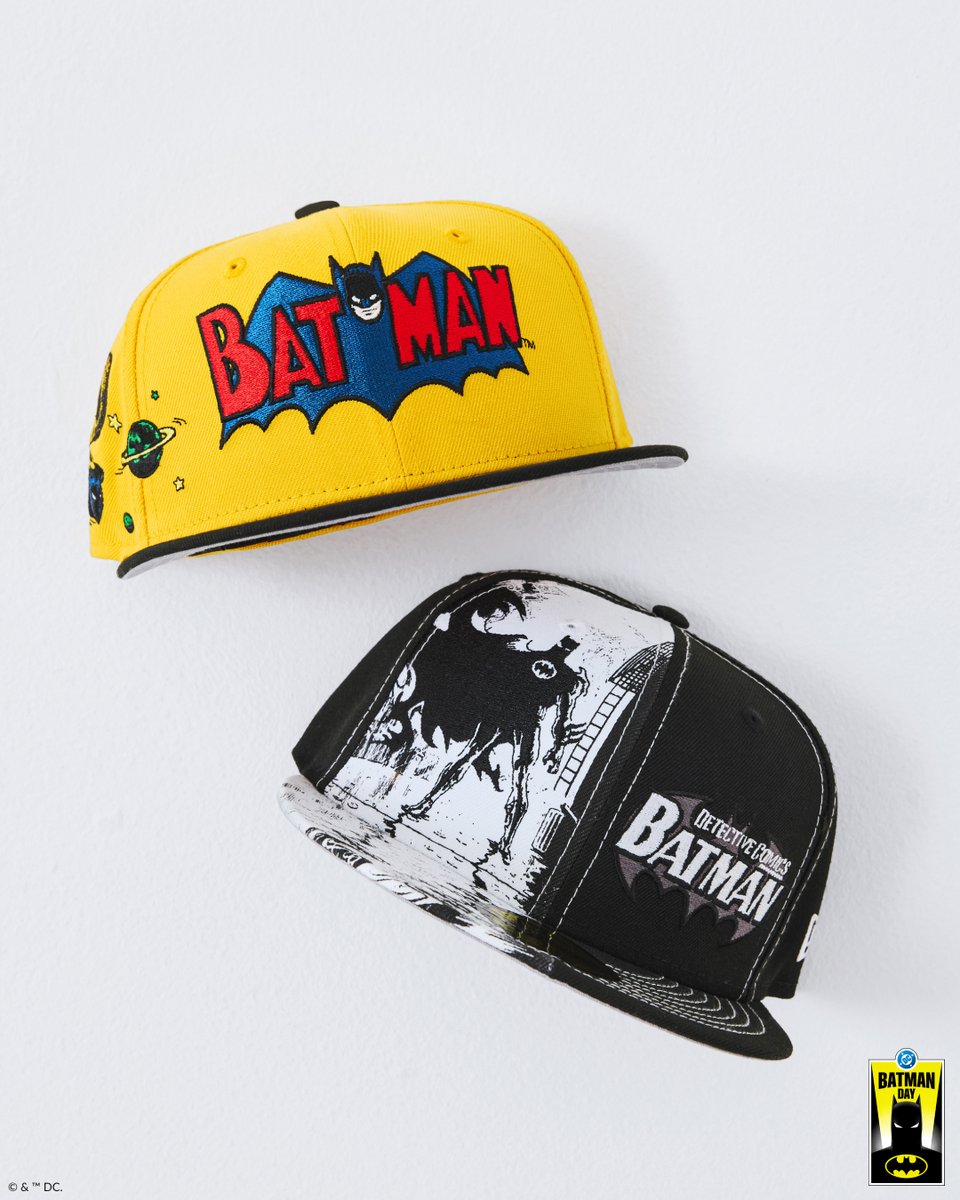 BATMAN 7 NY 59FIFTY 【未使用】海外限定 蝙蝠カスタム 1/2