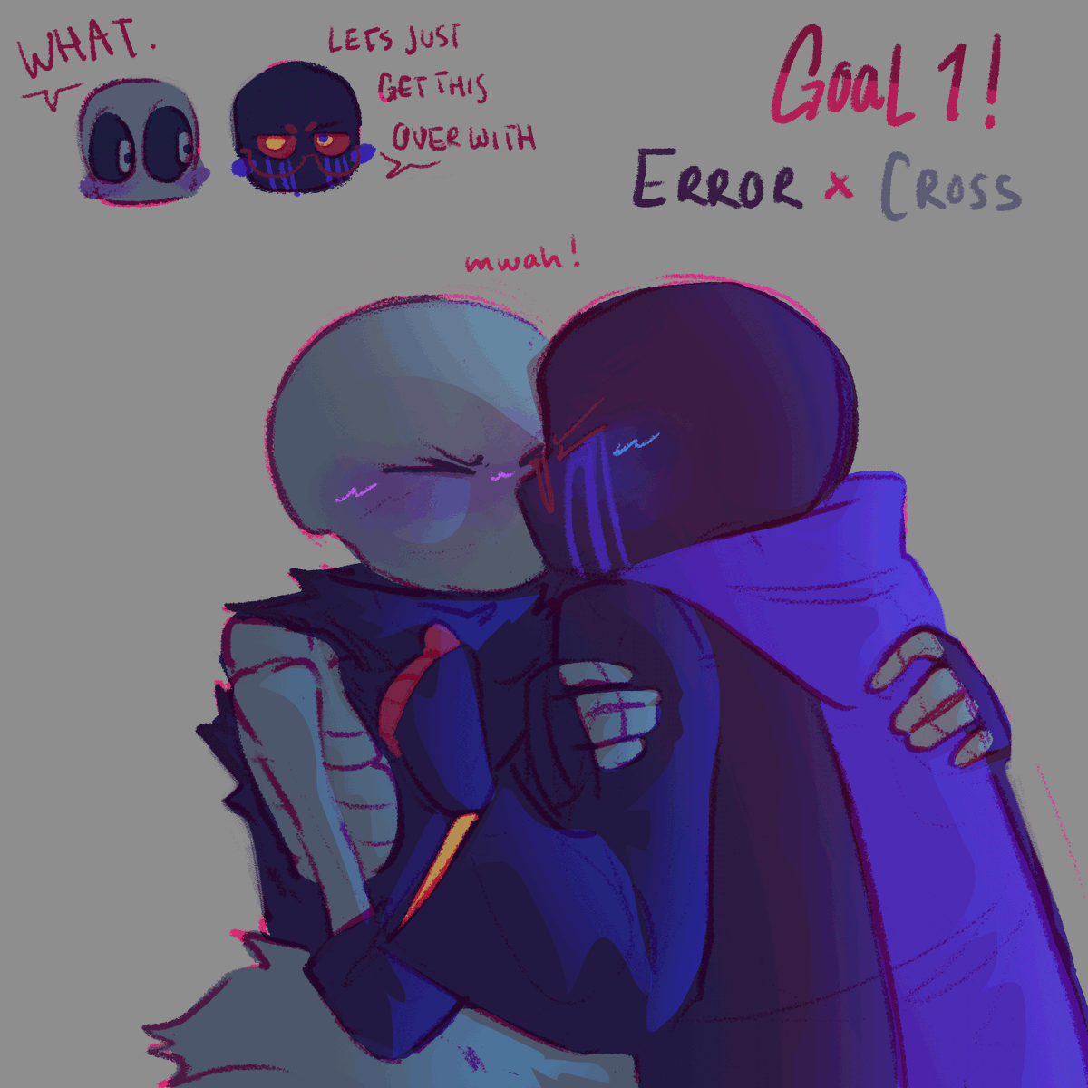 twilypop's tweet photo. crerror my beloveds ! first of the goals wwaaa #errorsans #crosssans https://t.co/LXCjmY8dYf
