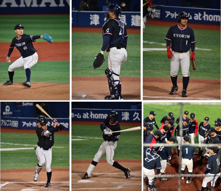 11月3日（月祝）、横浜市長杯争奪第21回関東地区大学野球選手権大会の2回戦が横浜スタジアムで行われ、杏林大学（東京新大学野球連盟1位）は帝京大学（首都大学野球連盟2位）に13対0で勝利し、本日 11月4日（火）の準決勝に進出しました。

記事はこちら：
kyorin-u.ac.jp/univ/news/2788/