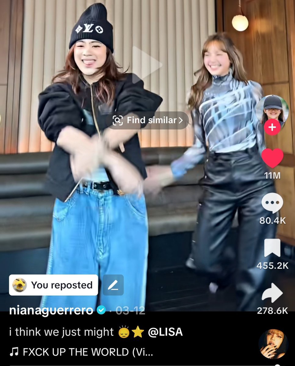 yeah I know. i didn't even count her video with niana and you don't have to remind me. you may shut up your mouth now