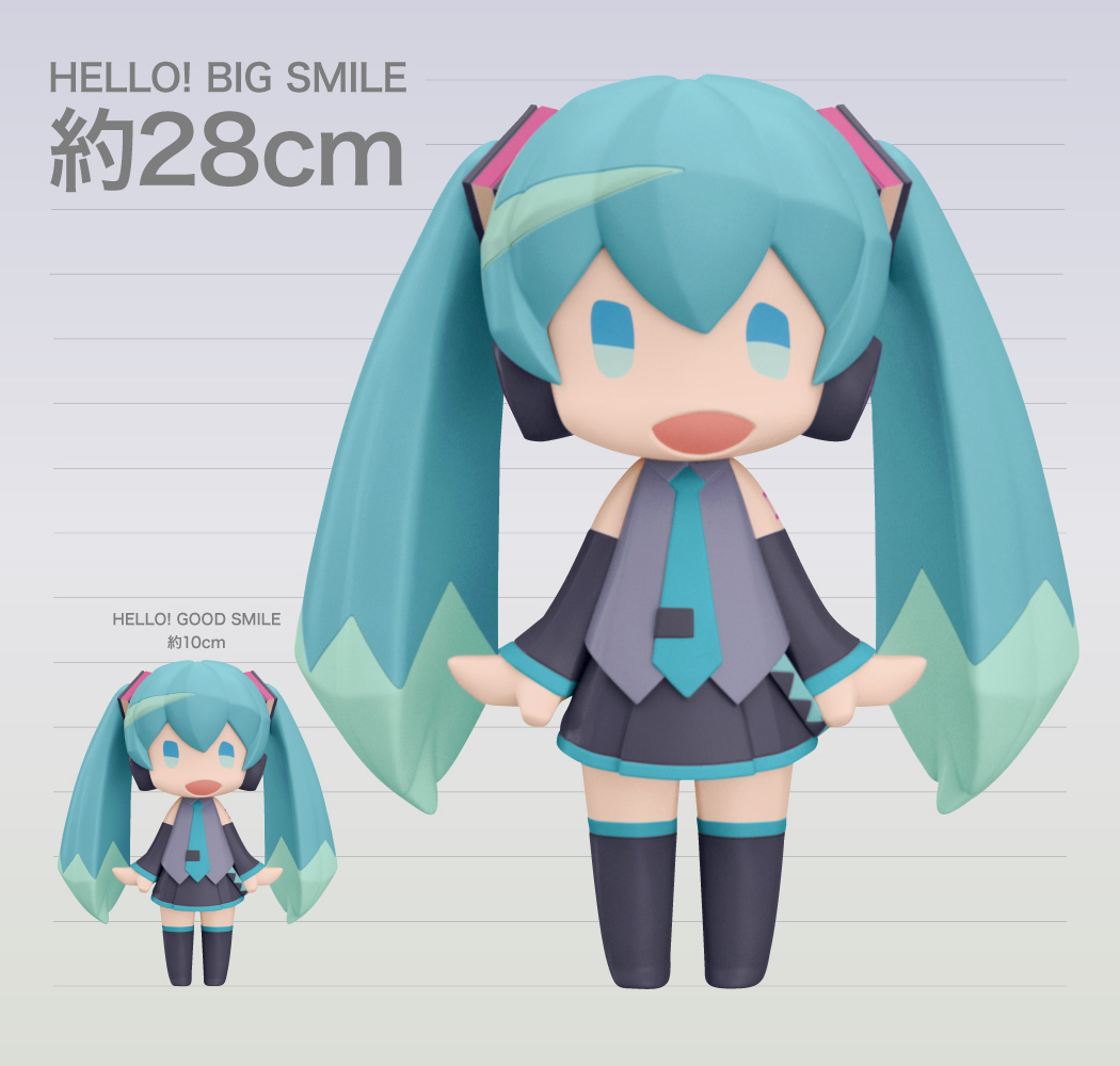 smileページ♡⃜ 🎶販売開始🎶 ／ 🎤 HELLO! BIG SMILE #初音ミク グッスマ公式ショップ