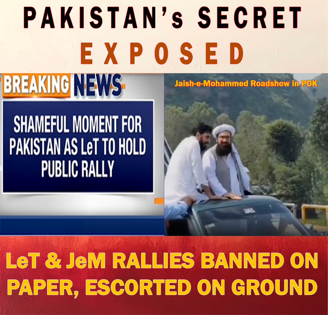 BadaltaSopore's tweet photo. Pakistan’s soil remains the breeding ground for terror outfits like LeT, JeM & JuD — now regrouping under new banners. Renaming terror won’t erase responsibility. #PakTerrorNetwork #GlobalSecurityThreat https://t.co/ol6CUcLOEu