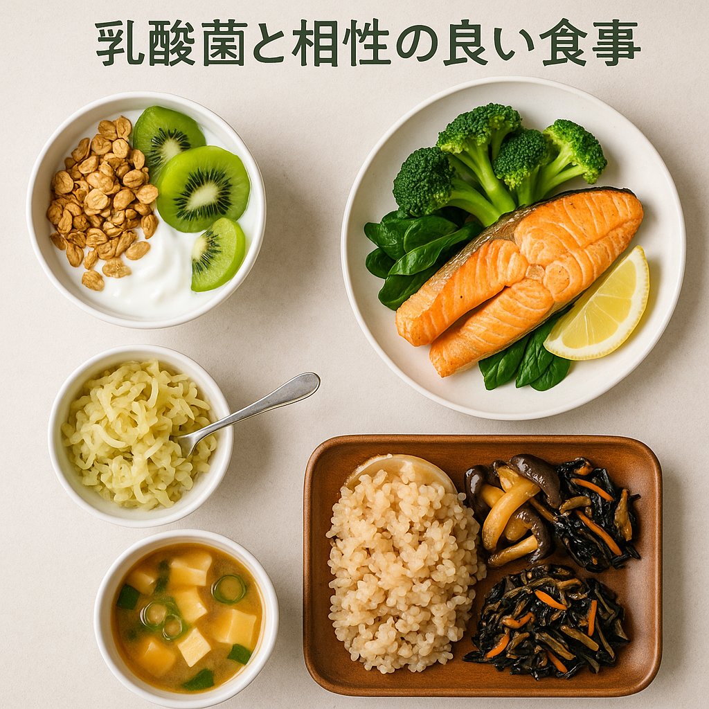 #乳酸菌 と相性の良い食事をおさらい😊✍️

☑食物繊維を多く含む食材
└乳酸菌のエサとなるプレバイオティクスとなる

☑オリゴ糖を含む食材
└乳酸菌を増やし、腸内での働きをサポート

☑発酵食品

🚫 注意ポイント
・高脂肪・高糖質な食事は腸内を悪化させやすい
・乳酸菌は熱に弱いので要注意