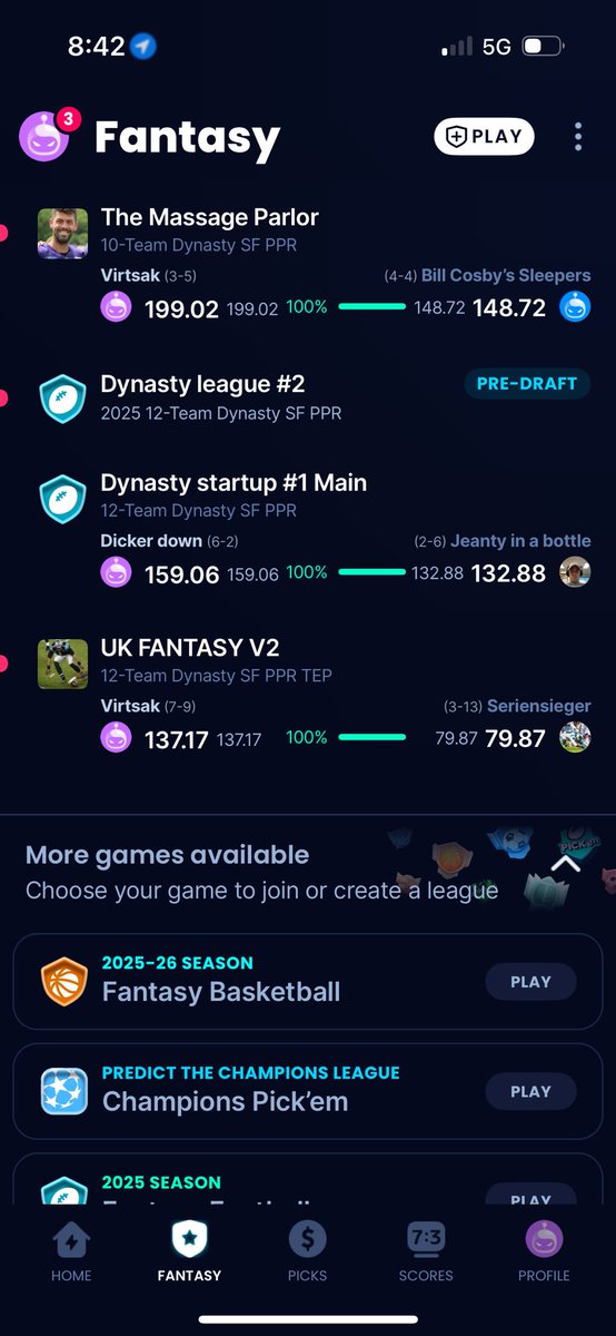 Things you love to see
9-0 week
Yearly record 54-27 (67%)