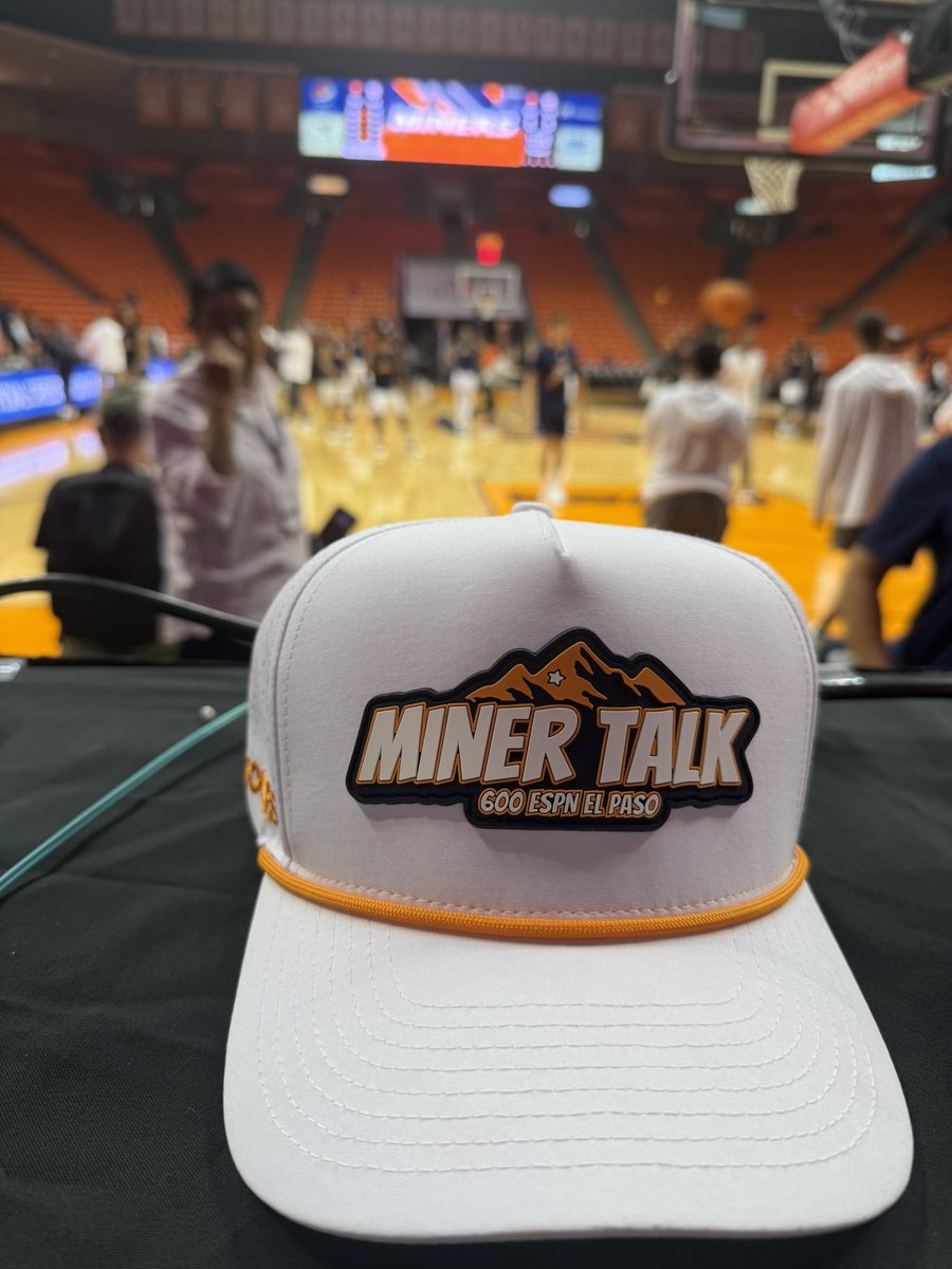 AdrianBroaddus's tweet photo. Game 1: UTEP vs. UT-Permian Basin 

Year 10 covering hoops, let’s go! 

#MinerTalk with first reactions on this team after the game on @600espnelpaso https://t.co/OrQUxfpCat