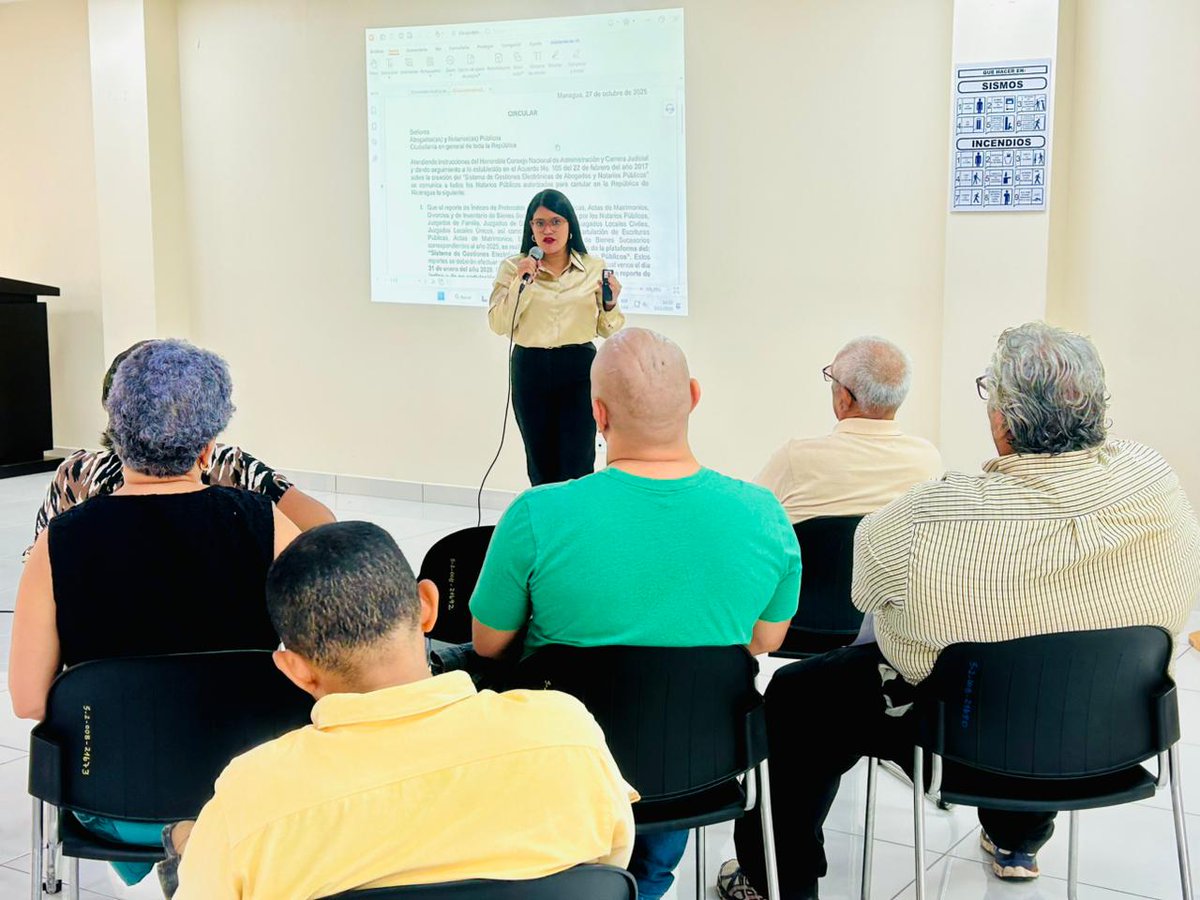Informativo Judicial De Nicaragua tweet media