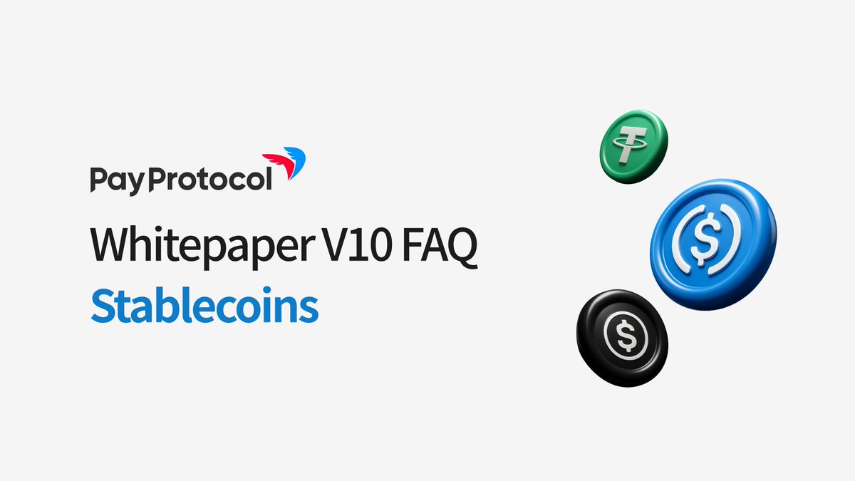 payprotocol's tweet image. 🟦 FAQ Series – Stablecoins: Trust-Based Payment Hub

The third topic in the PayProtocol Whitepaper V10 FAQ series is #Stablecoins. At the heart of #PayChain, the next-generation payment infrastructure being built by PayProtocol, lies stablecoins.

Blockchain payments have been