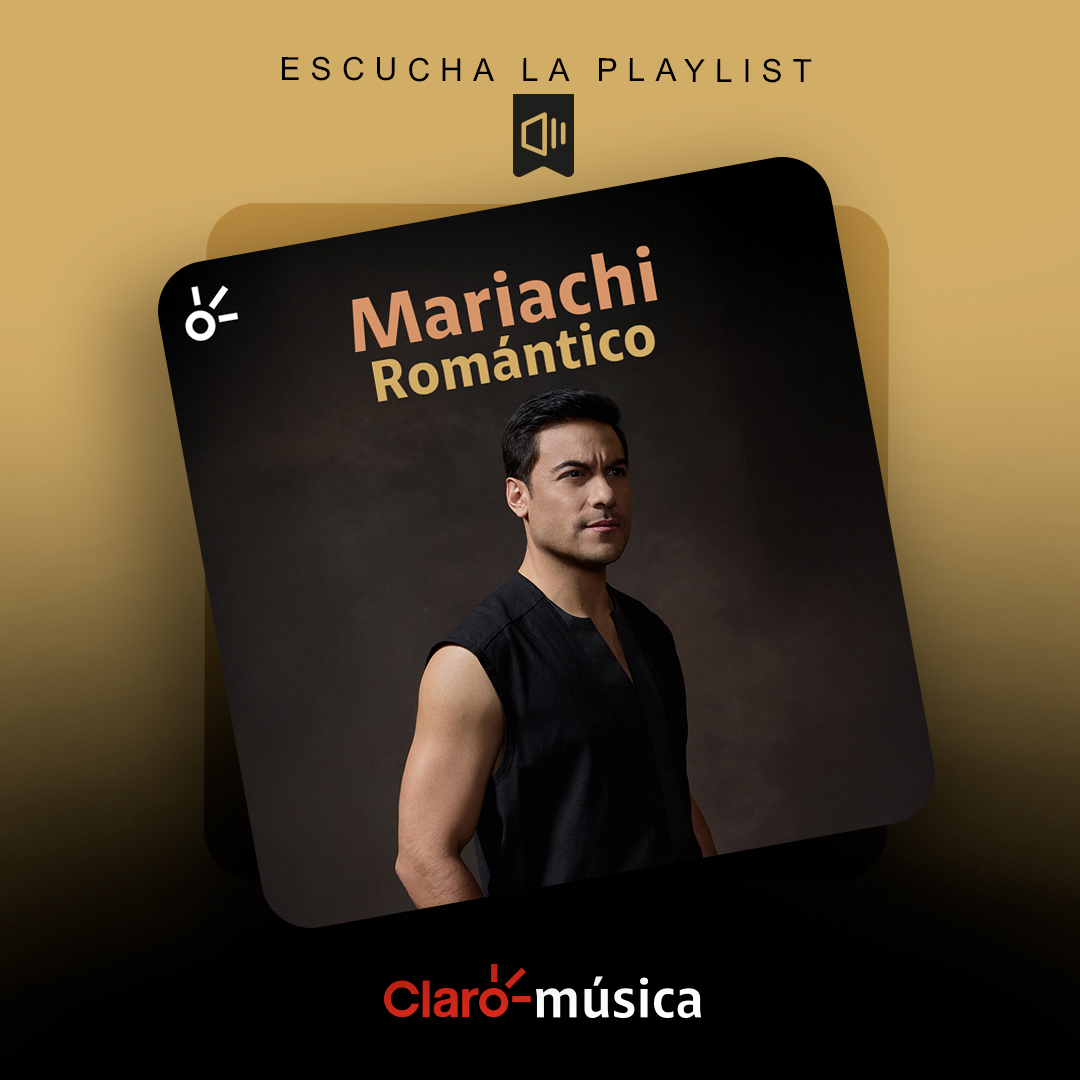 Claromusica's tweet photo. 💛 El amor suena a mariachi en la voz de Carlos Rivera y por eso está en nuestra portada.🎺 Dale play a Mariachi Romántico en #Claromúsica. https://t.co/iyDC2PyV37 https://t.co/89B5d4BSK7
