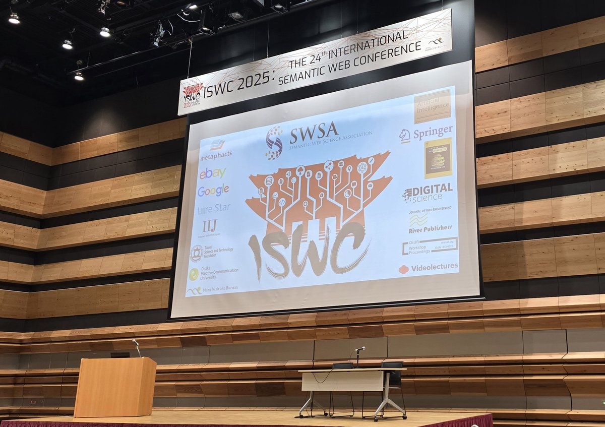 weakmath's tweet image. #ISWC #Opening #Main #Conference