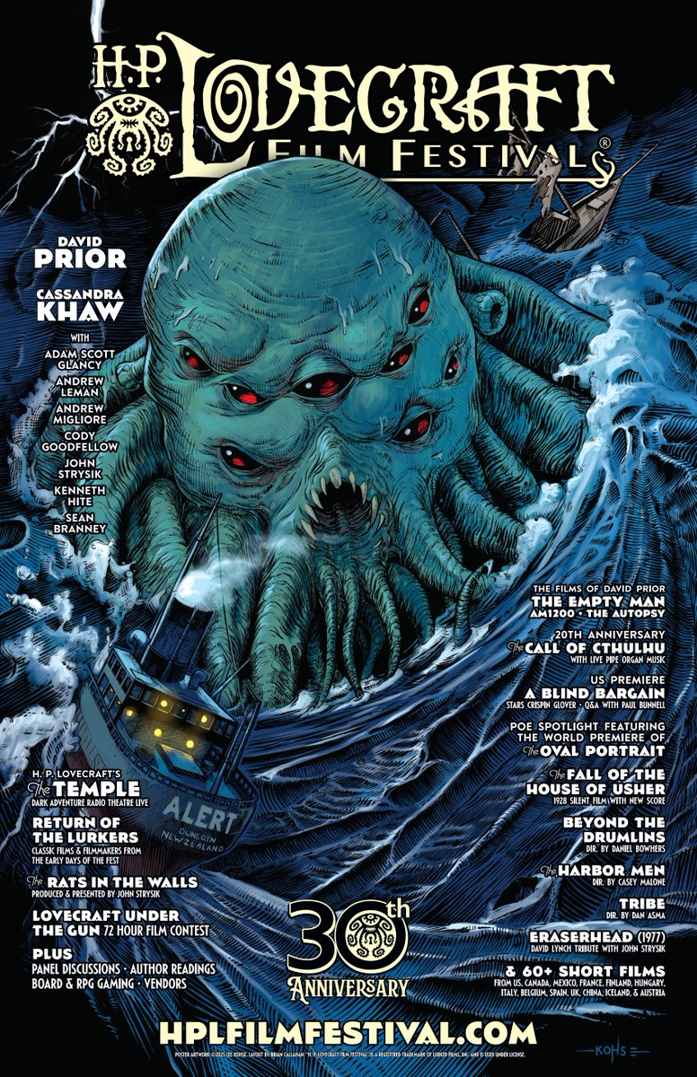 nicholaszscott's tweet photo. Chuffed that our Shanghai horror short 黑雾 <Black Fog> is an official selection at the 30th H. P. Lovecraft Film Festival in Portland, Oregon! 

Honored to be screened among other works "in the genres of Cosmic Horror, the Weird Tale, and the Uncanny." https://t.co/m6yicSgZyf