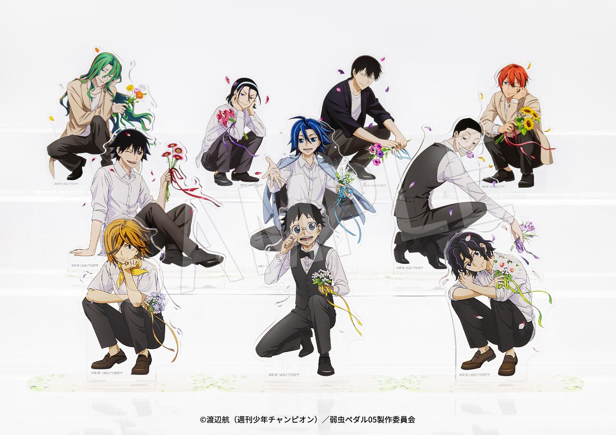 chugaionline's tweet photo. 【商品情報】
#アニメイトガールズフェスティバル2025 で販売する、『弱虫ペダル LIMIT BREAK 』 一部商品のサンプル画像を公開！
缶バッジはホログラムが綺麗な仕様✨
その他様々な商品を展開🌼
詳細▶️https://t.co/4UTY5C1xJT
事前通販受付中：11/10(月)23:59まで
#yp_anime　#AGF_2025 https://t.co/aUrjcVnKG8