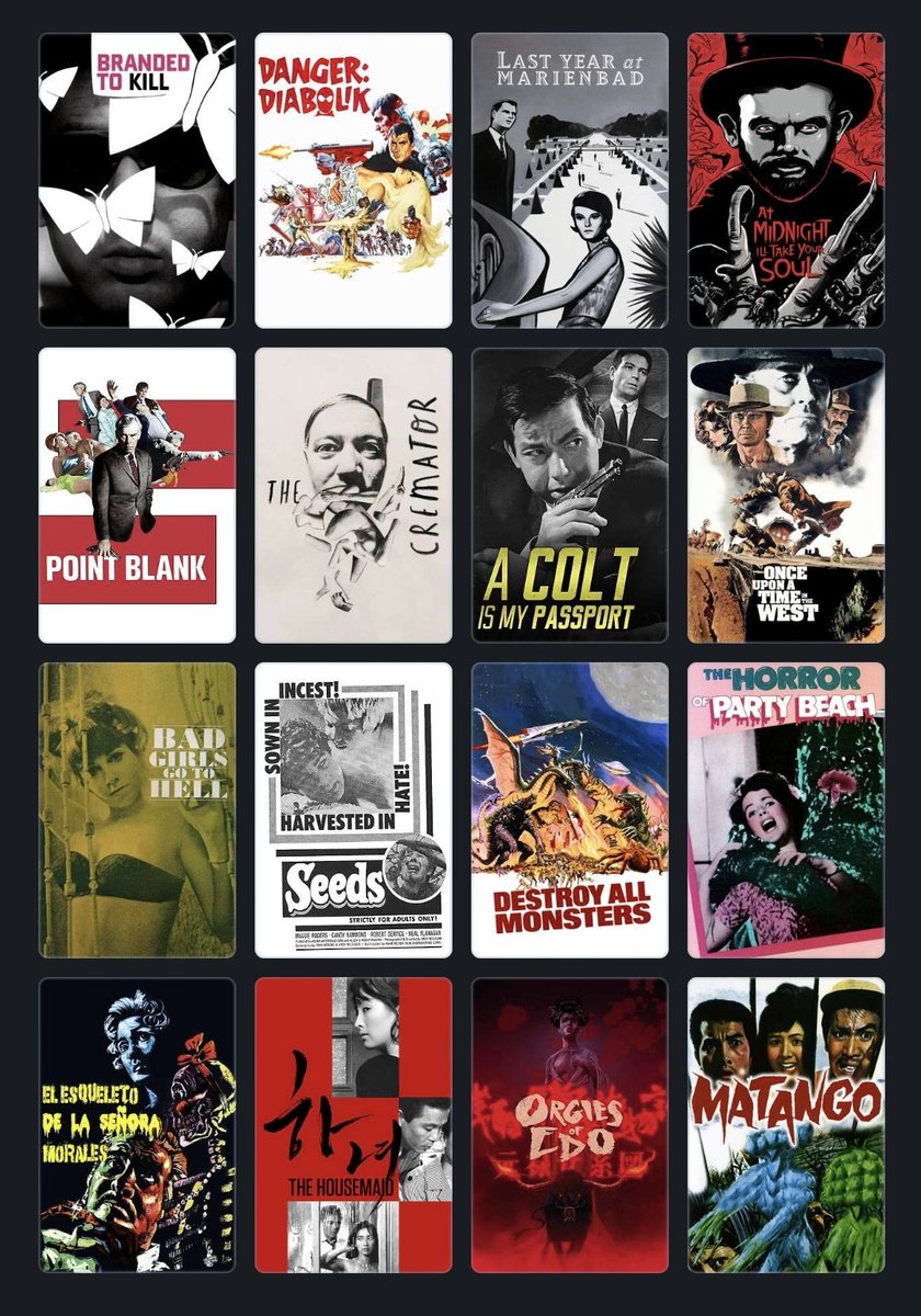 What are your favorite movies of the 60s?