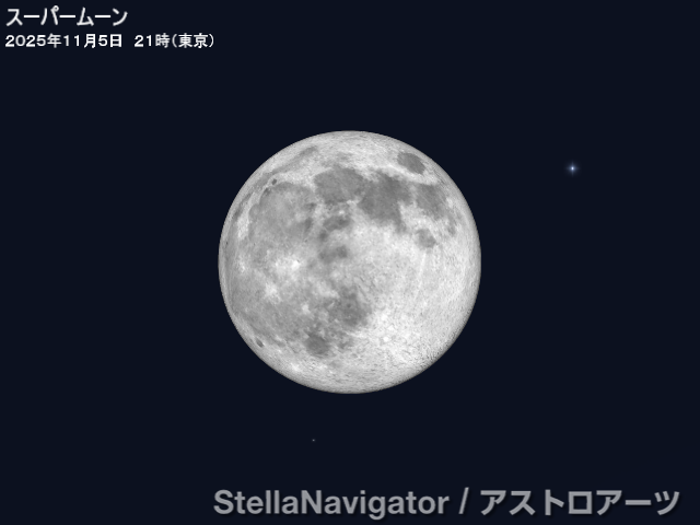 AstroArts's tweet photo. ┈┈┈┈┈
アストロアーツ 
今週の星空情報  
┈┈┈┈┈
🌝11/5（水）満月（ビーバームーン／今年最大の満月・スーパームーン）
 　おうし座南流星群
✨11/6（木）月＋プレアデス星団 大接近～食
☄️11/8（土）レモン彗星が近日点通過
⭐️天王星＋プレアデス星団

星空ガイド▶https://t.co/RUe7NsBLID https://t.co/xlU48pZNiZ
