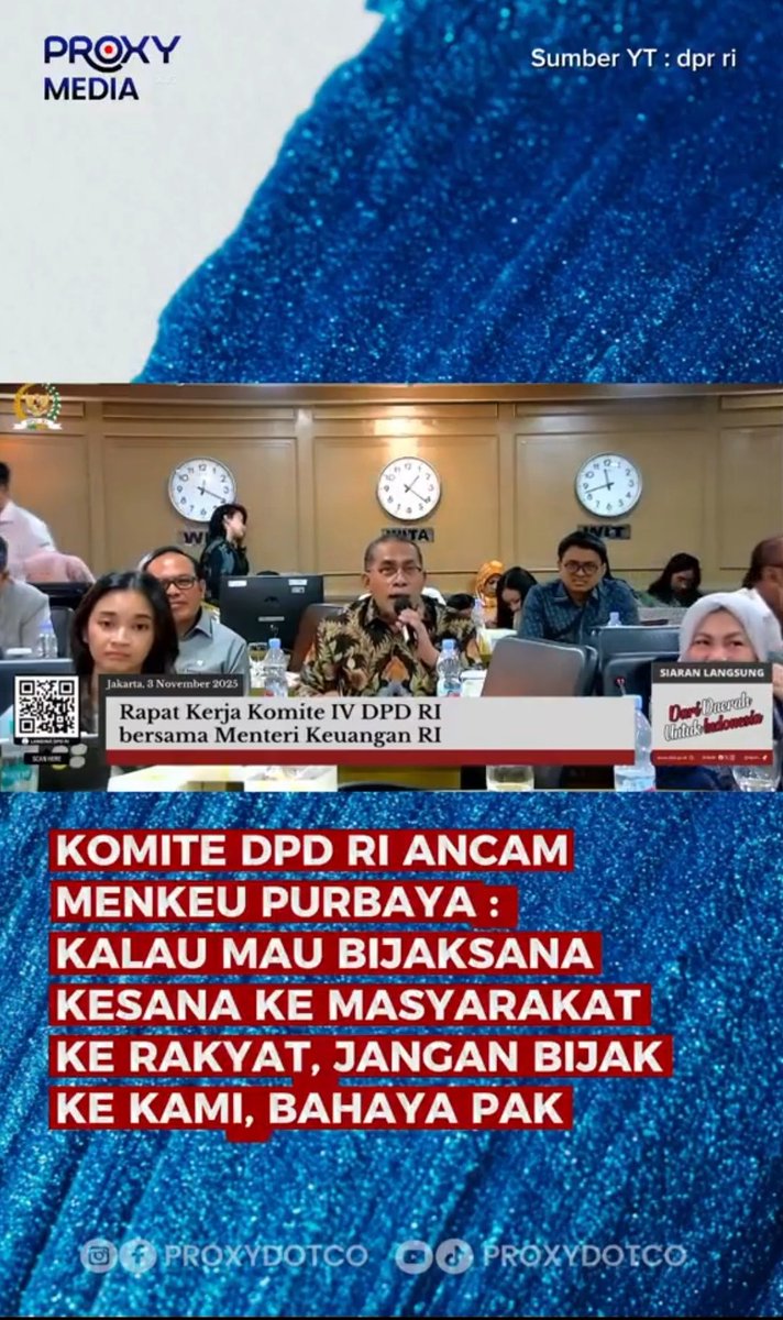 CahyoMahanani's tweet photo. @sharpandshark Maksudnya? Apakah mereka yang diwakili oleh yang bicara ini bukan masyarakat? Bukan Rakyat?
Bijak hanya untuk ke Rakyat?

Terima kasih Pak Menteri, sudah berhasil membuat mereka membuka topengnya sendiri. https://t.co/CKnoOzFgnY