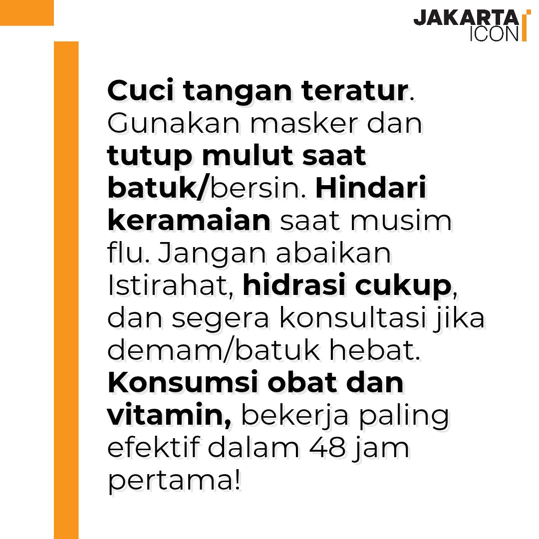 jak_icon's tweet photo. Lagi musim sakit banget ya akhir akhir ini jakizen, tapi hati hati loh bisa jadi itu Influenza. Simak gejala dan cara penanganannya di https://t.co/neTvdIRF72 https://t.co/PBgSz2skvJ