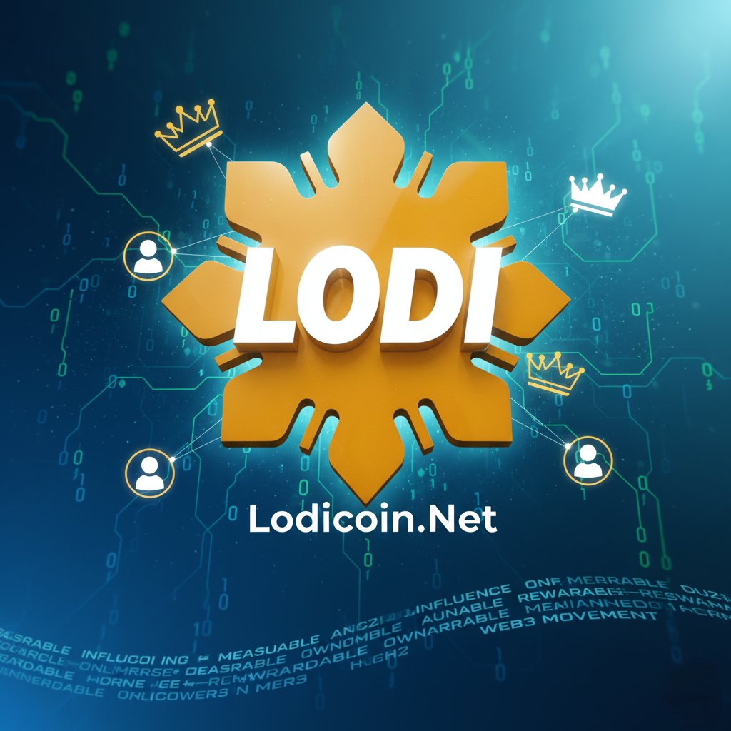 The goal is simple: Crown the true $LODI - the ultimate on-chain influencer.

&gt; “Lodicoin isn’t just another token; it’s a movement to redefine what influence means in Web3,” said a Lodicoin core contributor. “We’re giving power back to creators and communities by making