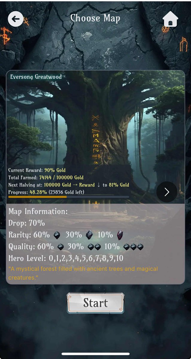 Ton_Arena_Min's tweet photo. 🌕 Halving Stage 1 Reached! ⚔️

The first Halving milestone has been reached — from now on, all earnings in Map 1 will be reduced by 10%. 💰

This marks the start of the Arena’s deflation system, keeping the economy fair and long-lasting.

⚙️ Tip: Upgrade your heroes, unlock higher maps, and increase your efficiency to stay ahead of the curve!

#TONARENA #TON #GameFi #Halving #Web3Gaming