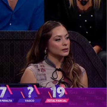 El cambio de la cara de Skar cuando el vasco empezó a hablar jajaja #FiebreDeBaileCHV