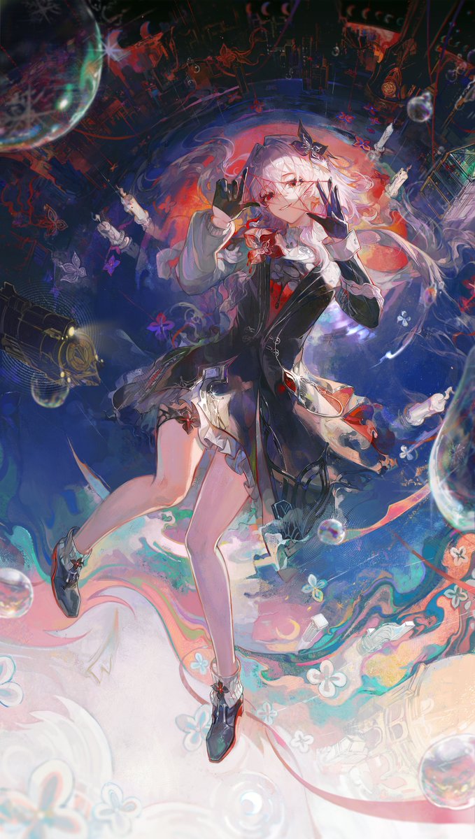 #honkaistarrailfanart 
     The eternal yesterday will pass, 
and the forever tomorrow will come.
               Good night.