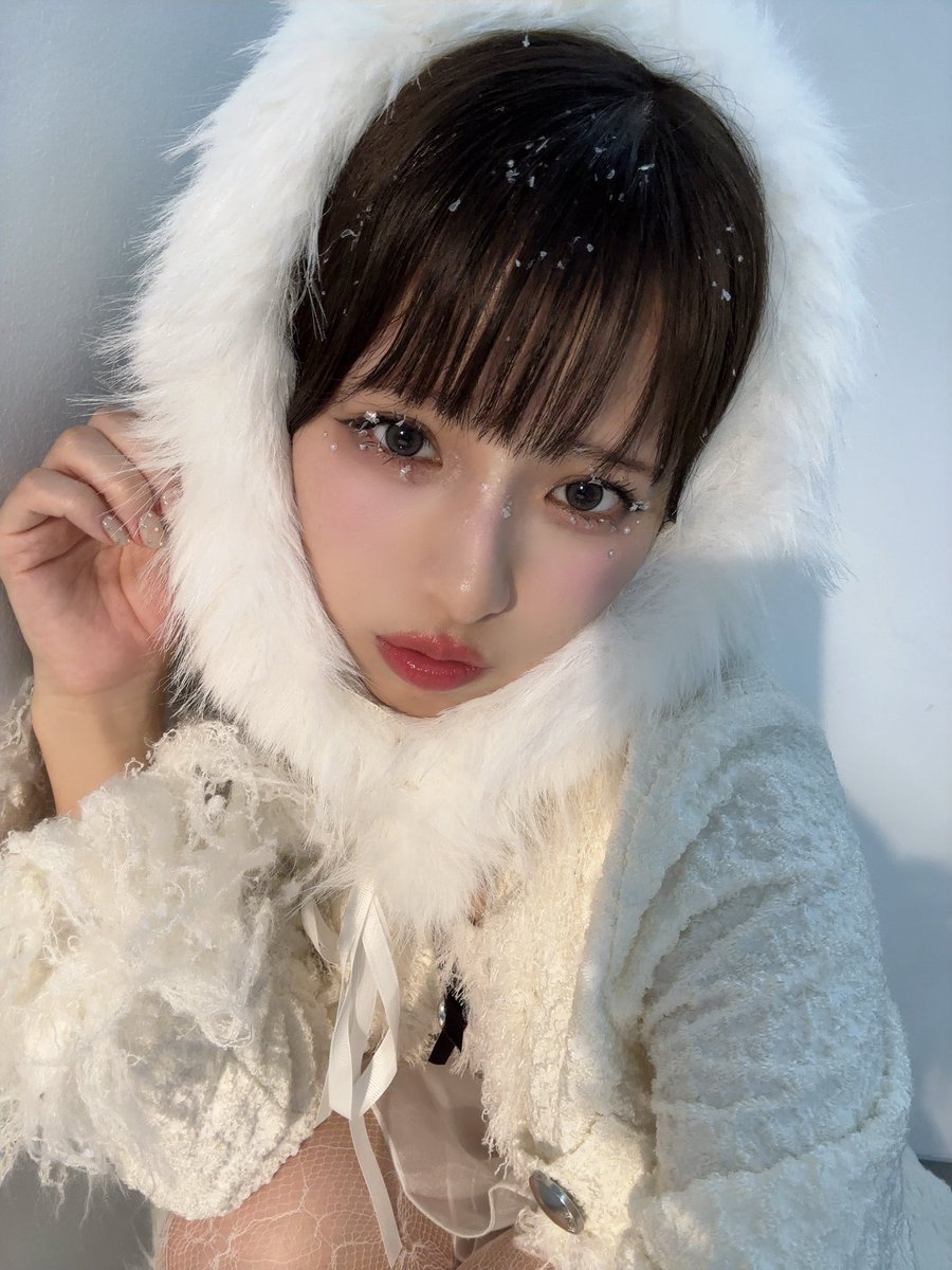 nono_philosophy's tweet image. 雪まつ毛❄️