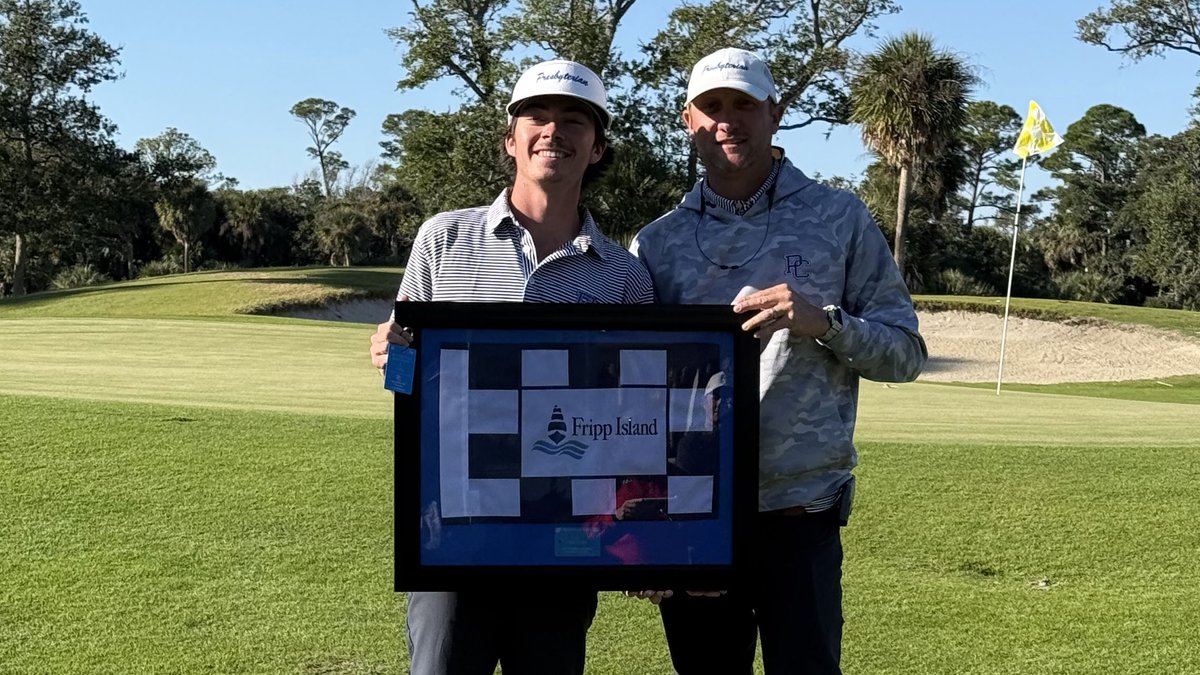 Congrats to Jeep Patrick for winning the Fripp Island Intercollegiate Title. 🏆

📰 - tinyurl.com/3svct235

#GoBlueHose