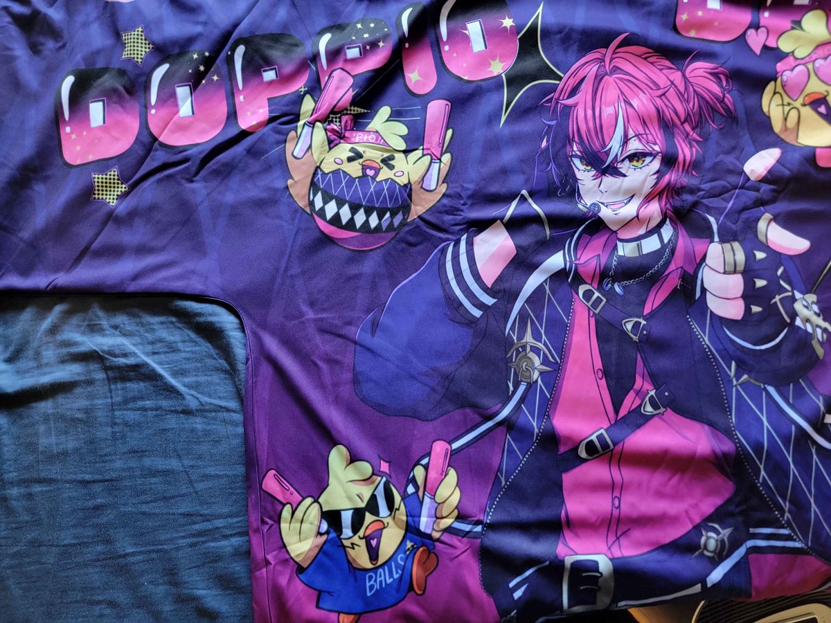 DHappiProject's tweet photo. TADA!!! We're lovin' how amazing these came out and can't wait to see #Scythekicks wear them at cons, gatherings and NijiFes! Happi happi happi!!! βΊοΈπ₯π©· #DHappiProject https://t.co/DZ4k7VfFoD