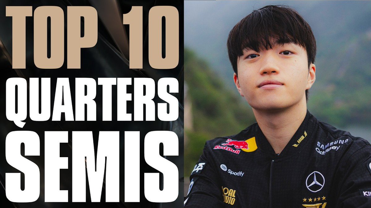 1위 케리아 니코 
2위 구마유시 애쉬 
Top Highlights from Knockout Stage | Worlds 2025 youtu.be/w0-uua72aig?si…