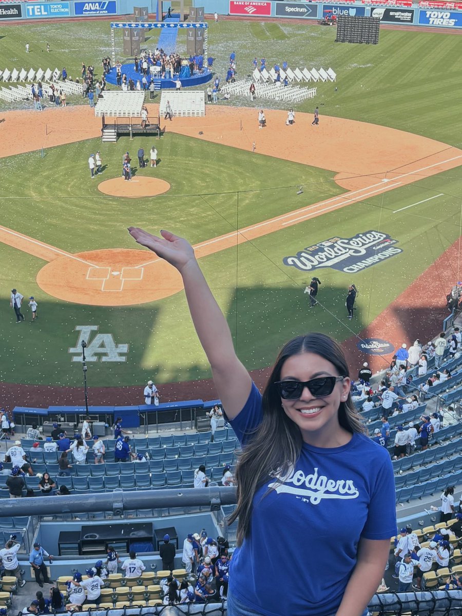 _Brenda__'s tweet photo. My heart rate was at an all time high this postseason😅 BACK 2 BACK 🏆⚾️💙 @Dodgers https://t.co/e8Wg9q9G8f
