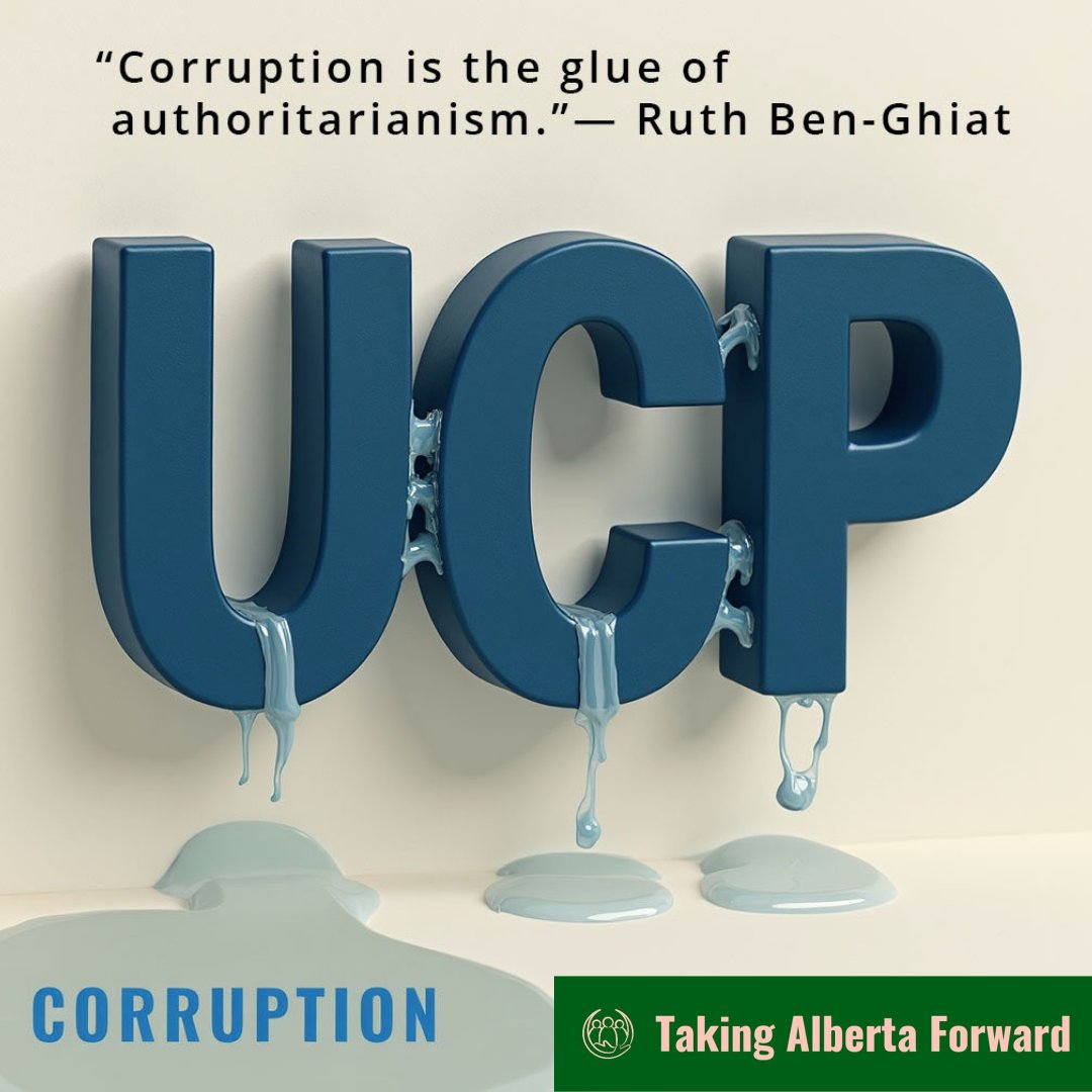 UCP Alberta: Key Alleged Scandals &amp; Controversies (2019–Nov 2025) I know there is more!😡
Kamikaze Campaign (2017–19): $200K+ fines for illegal coordination.
Fired Elections Commissioner (2019): Blocked own party probes.
Dynalife Lab Fiasco (2022): $100M+ in fixes after failed