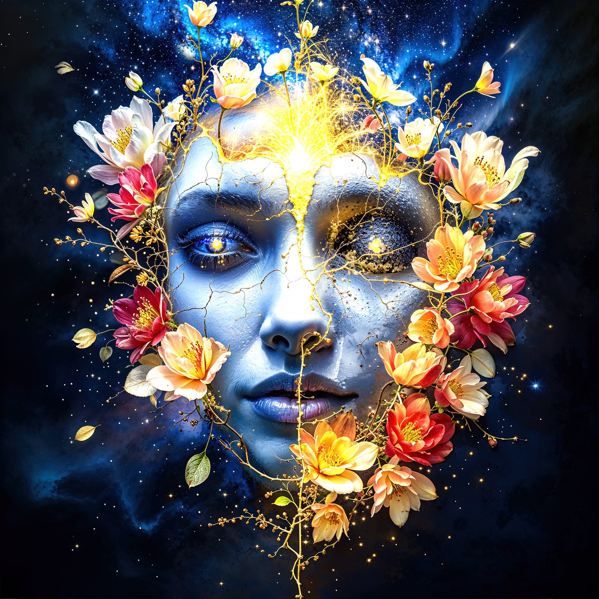 SOLD OUT!! 

Much love and gratitude to ANON collector that gave a home to "Celestial Kintsugi"! 🙏🥰

If you see this post, please let me know who you are!! Much appreciated!! 💜💜💜

Collection: Starlit Odyssey <a href="/xrpcafe/">xrp.cafe ☕</a> 
🔗👇