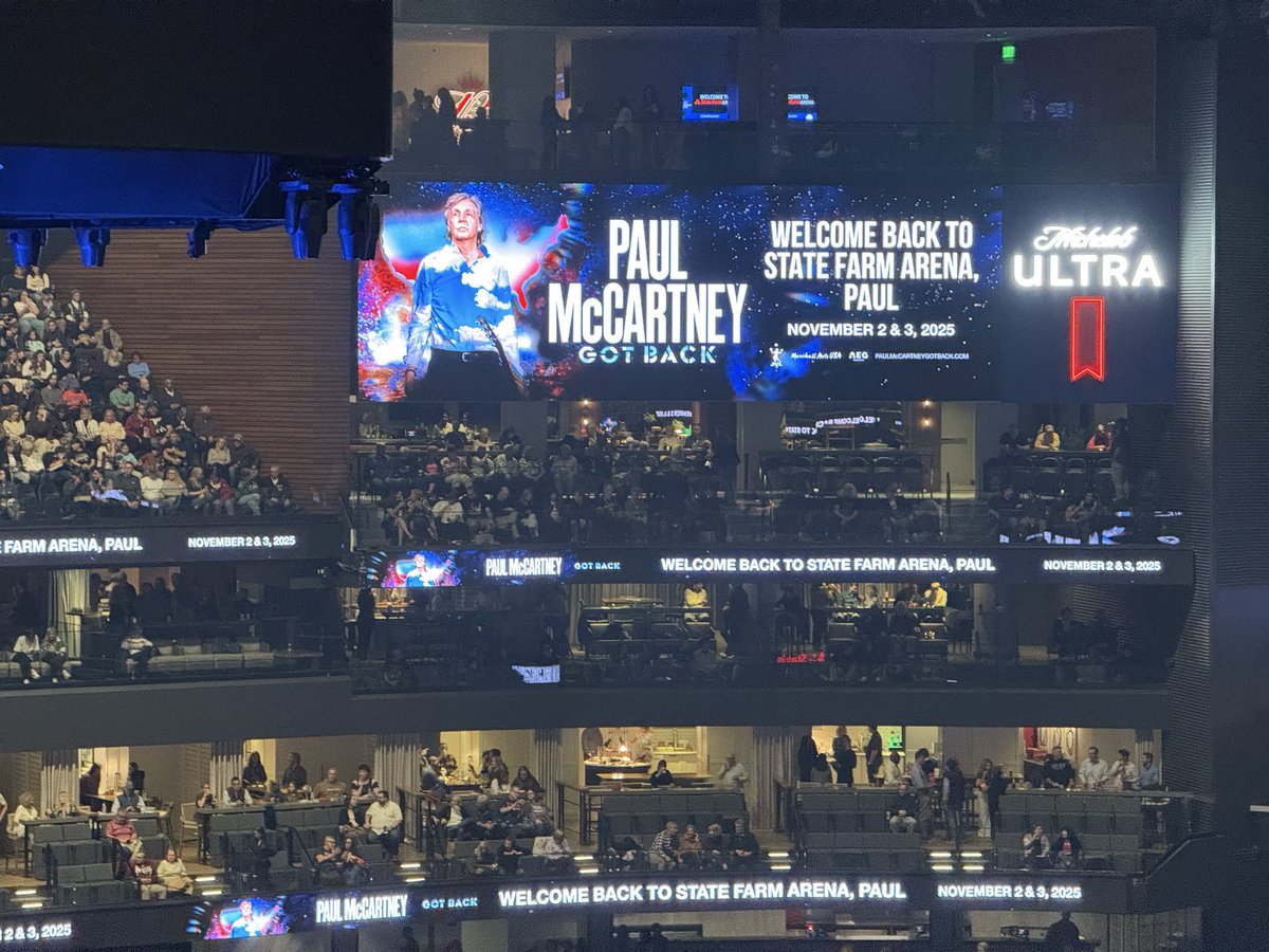 Seeing Paul McCartney with the step sister, I told her he’s an entomologist.