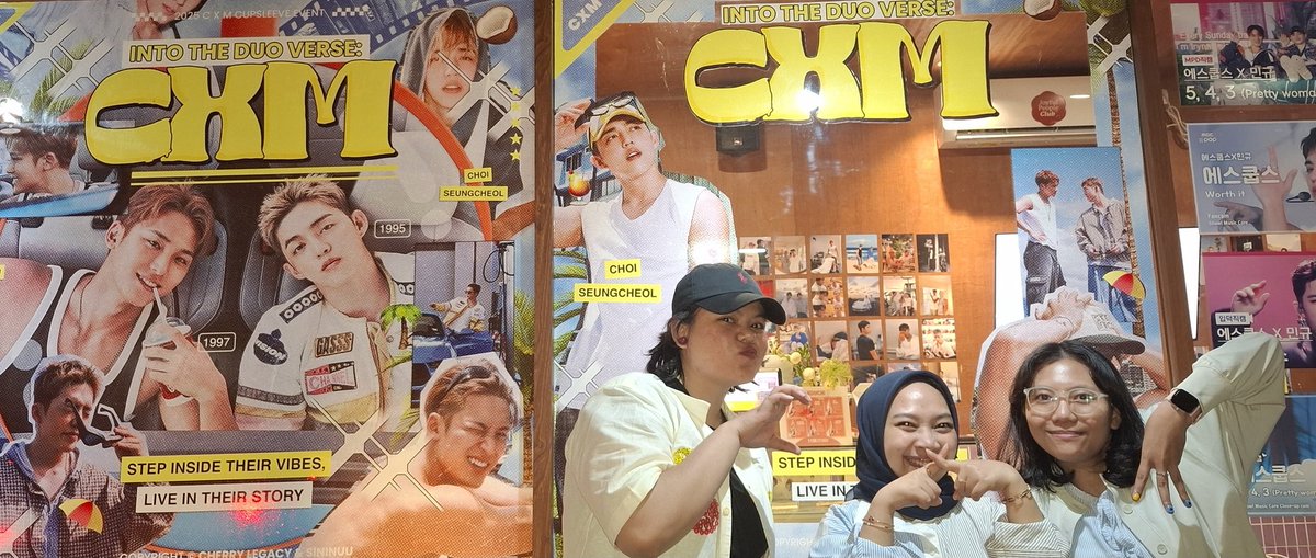 02.11
listening party CxM at Bloomery Cake &amp; Patisserie Blok M!✨️
event by: <a href="/CherryLegacy/">..On the Stove 🔥</a> x <a href="/sininuu/">Ninu</a> 

syuper happy!!🩷🤍🩵✨️