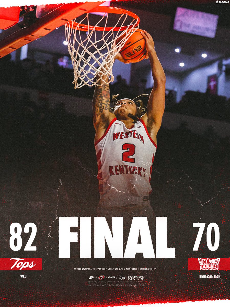 TOPS WIN ON OPENING NIGHT 💪